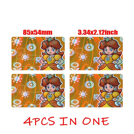 Sticker Carte Bancaire Mario - Princesse Daisy