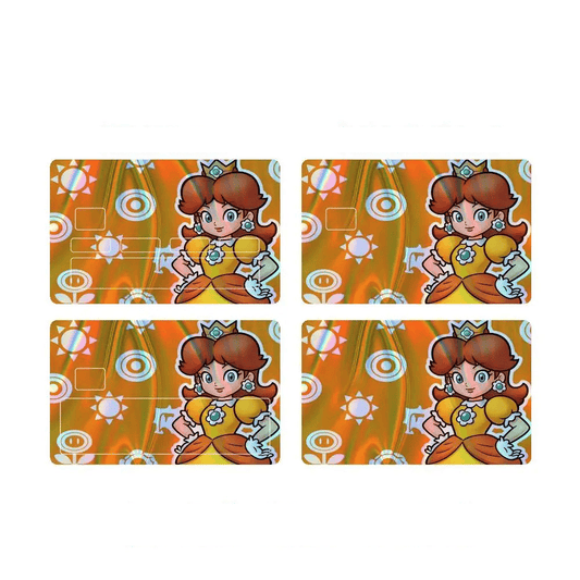 Sticker Carte Bancaire Mario - Princesse Daisy