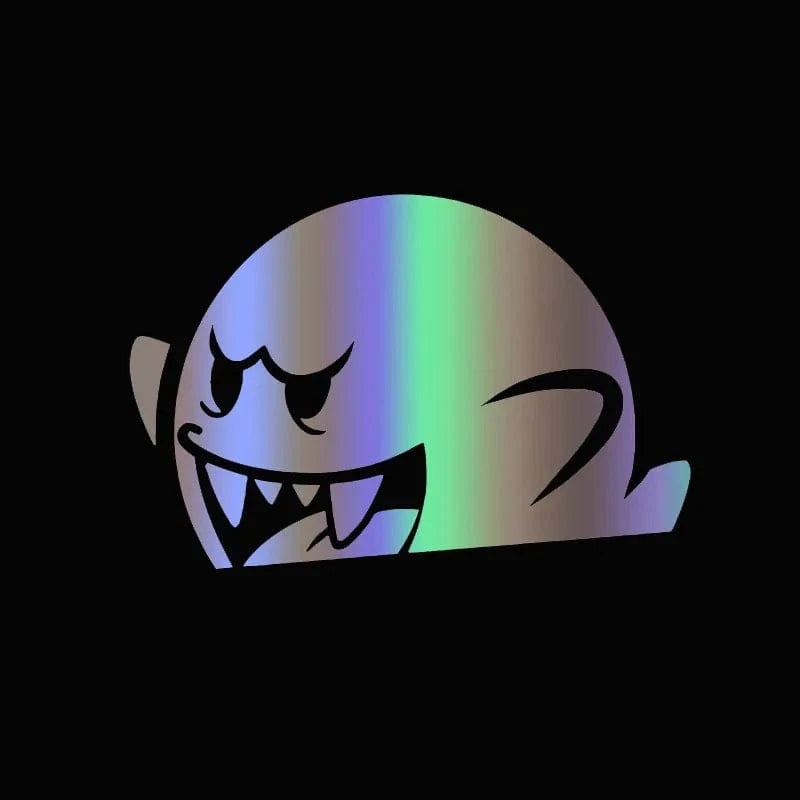 Sticker Mario pour Voiture - Fantôme Boo