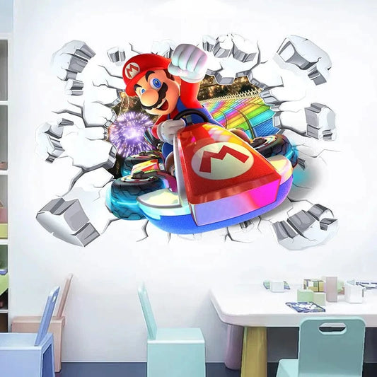 Sticker Mural Mario Kart 8