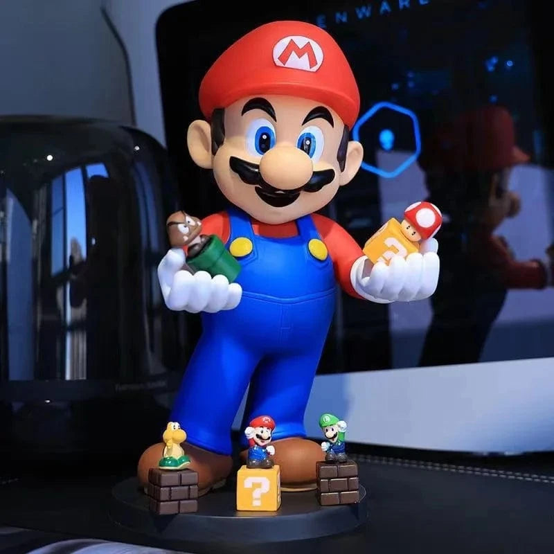 Support Figurine Super Mario - pour Téléphone ou autre - 31cm