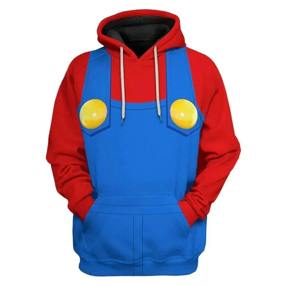 Sweat Cosplay Mario - Salopette de Mario