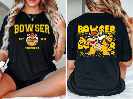 T-Shirt Mario - Bowser "EST 1985"