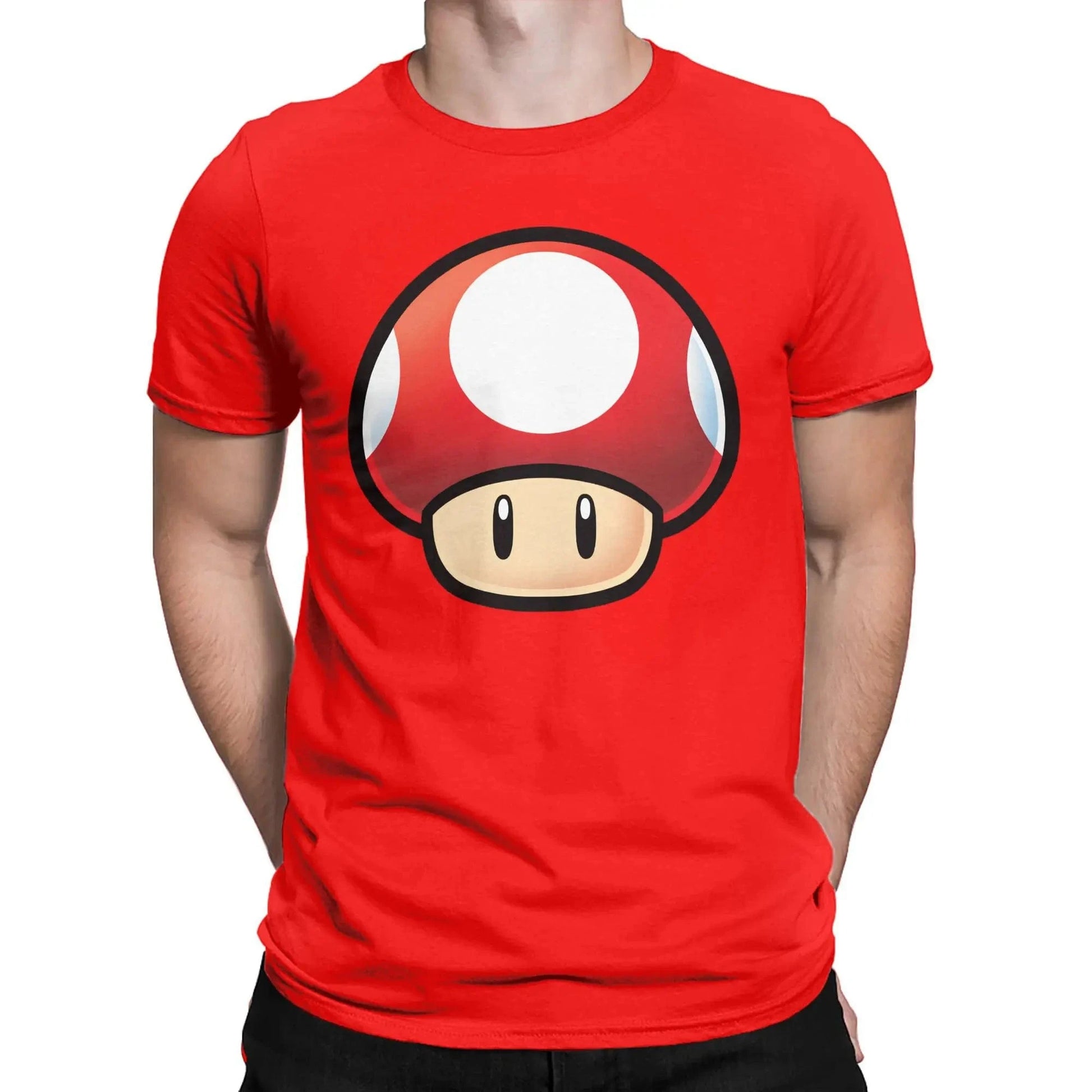 T-Shirt Mario - Champignon Rouge "Super Champignon"