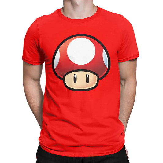T-Shirt Mario - Champignon Rouge "Super Champignon"
