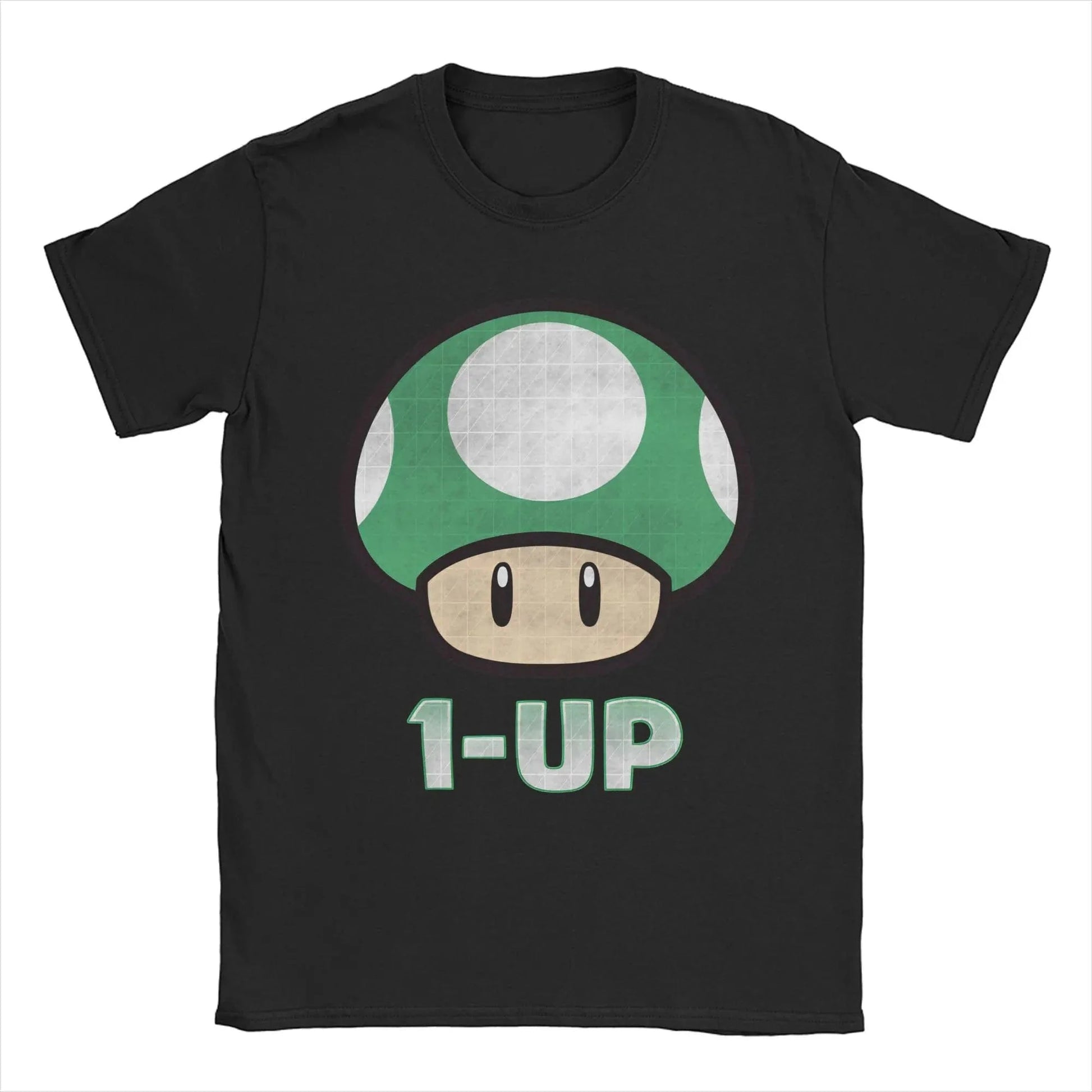T-Shirt Mario - Champignon Vert "1-Up Mushroom"