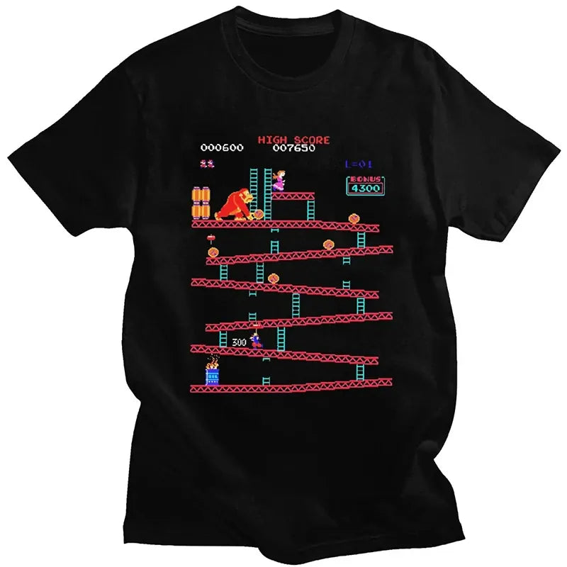 T-Shirt Mario - Donkey Kong Arcade Rétro