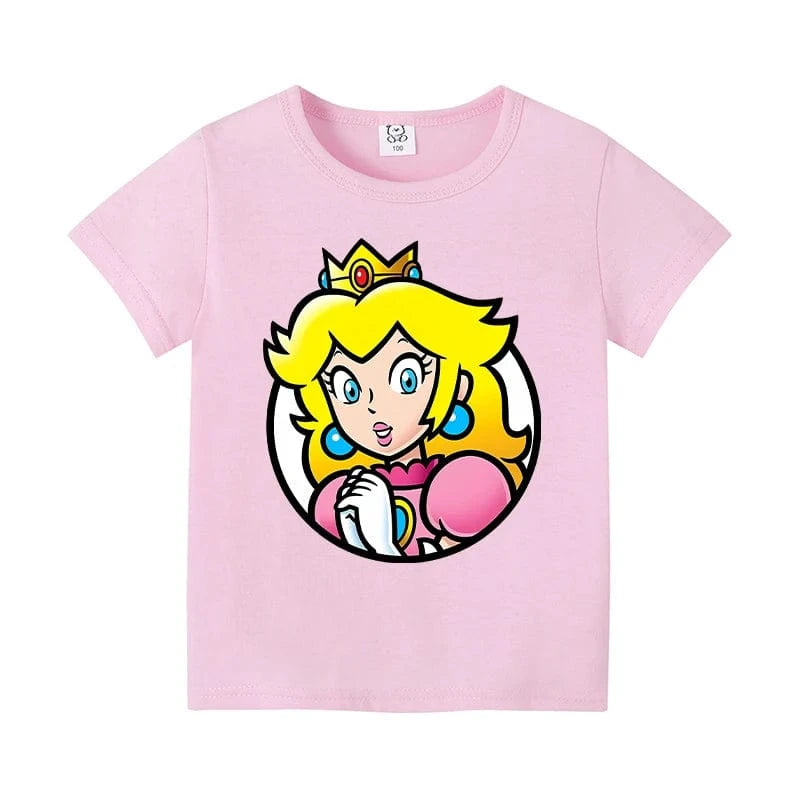 Mario Kids T-Shirt - Princess Peach