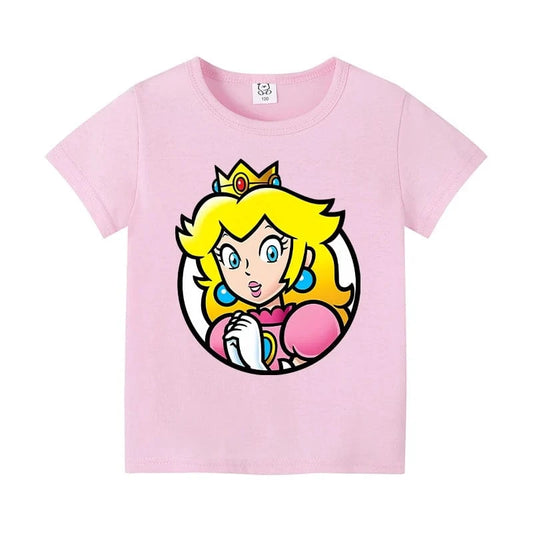 Mario Kids T-Shirt - Princess Peach