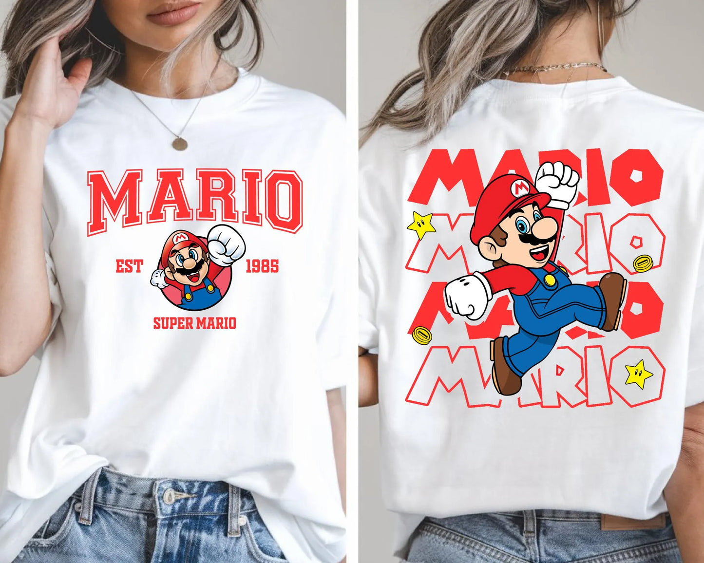 T-Shirt Mario - Mario "EST 1985"