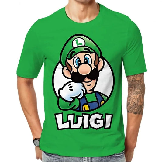 T-Shirt Mario Vert - Luigi