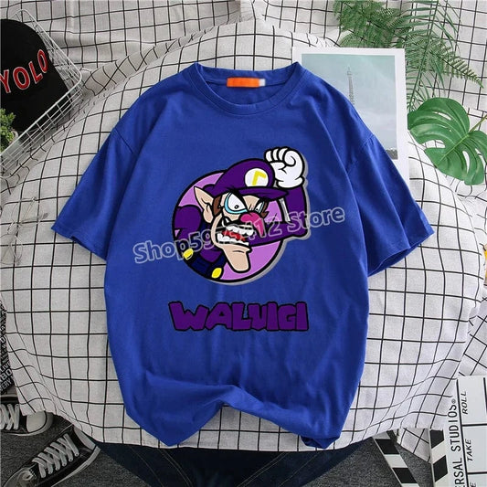 T-Shirt Mario - Waluigi