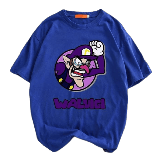T-Shirt Mario - Waluigi
