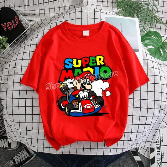T-Shirt Super Mario en Karting