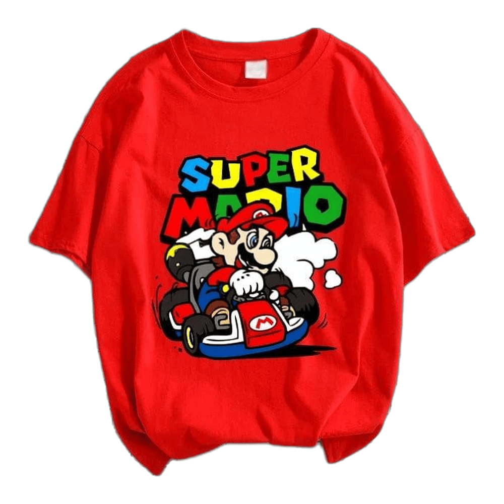 T-Shirt Super Mario en Karting