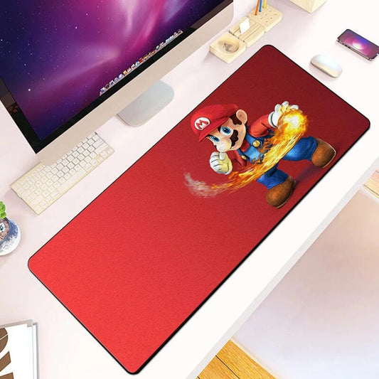 Tapis de Souris Mario Boule de Feu