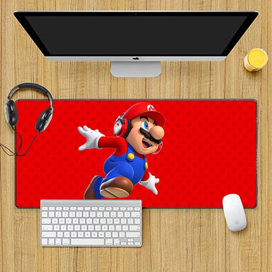Tapis de Souris Mario Ecoute de la Musique