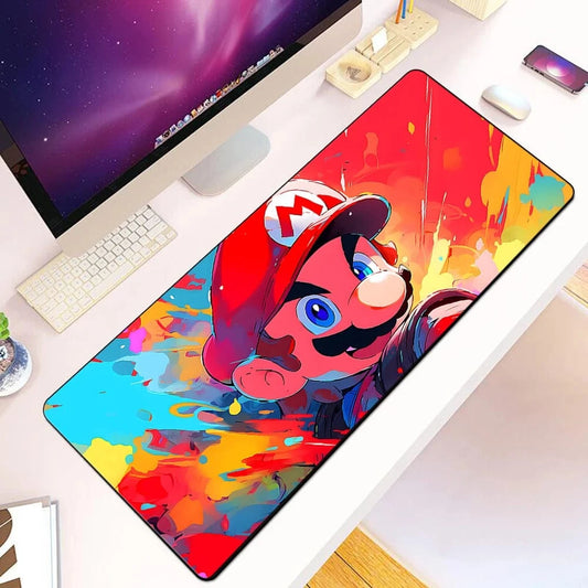 Tapis de Souris Super Mario - Effet Peinture