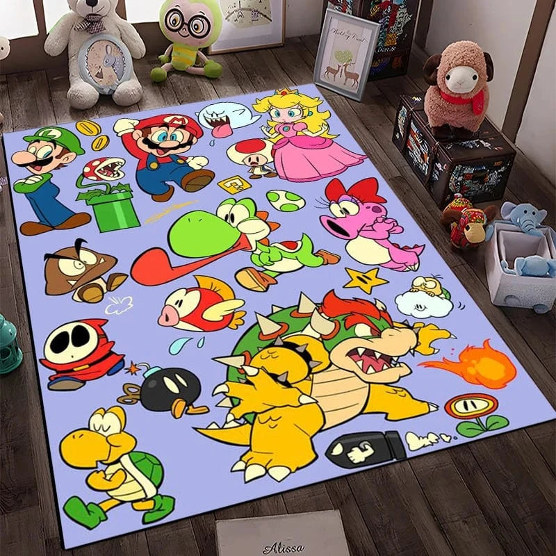 Tapis Mario Cartoon
