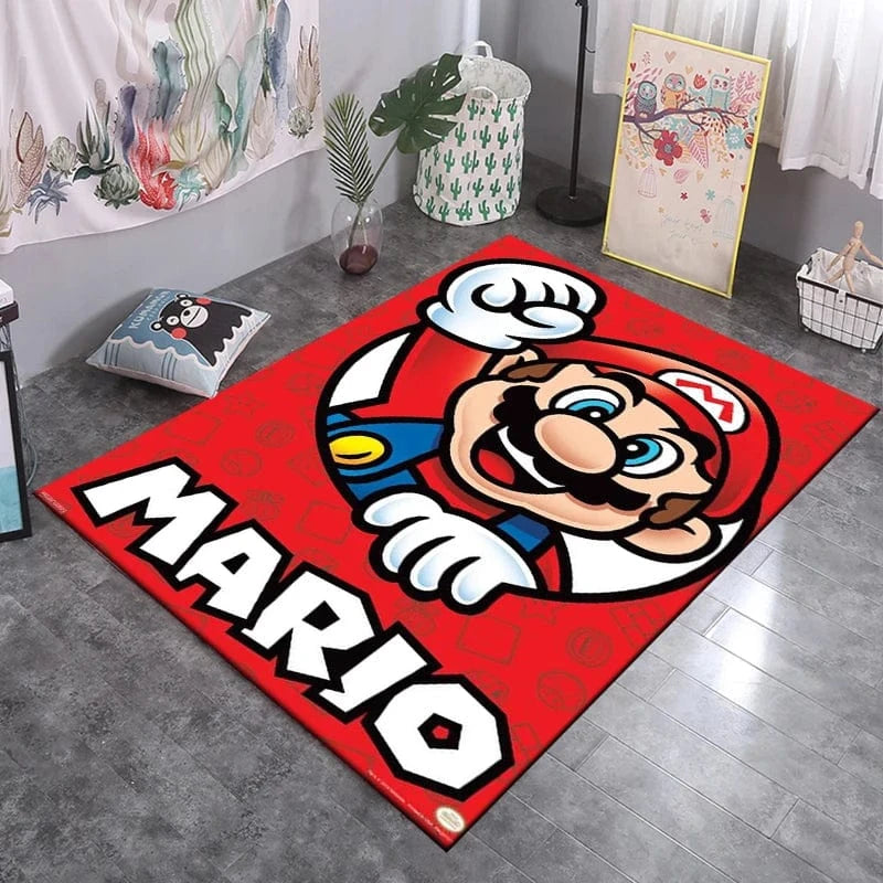 Tapis Mario Rouge