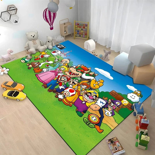 Tapis Personnages Mario