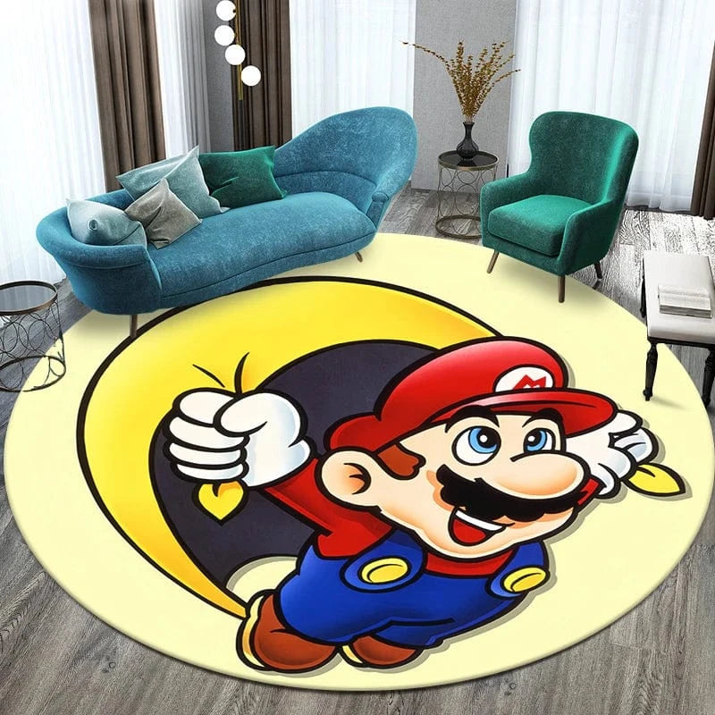 Tapis Rond Mario Cape