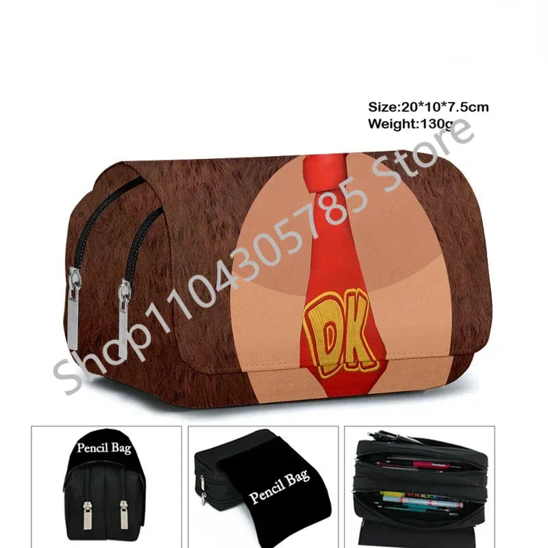 Trousse Scolaire Mario - Cravate de Donkey Kong